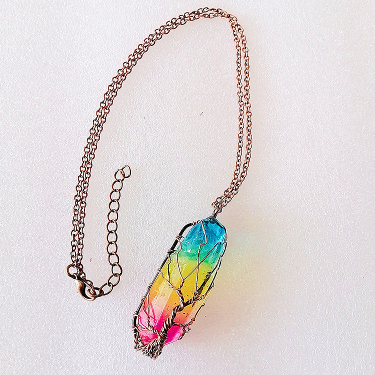 Prism Crystal Pendant – A Shard of Light and Energy