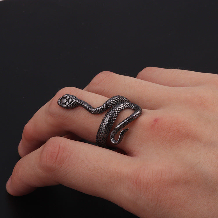 Serpent’s Coil Ring – A Symbol of Power and Transformation