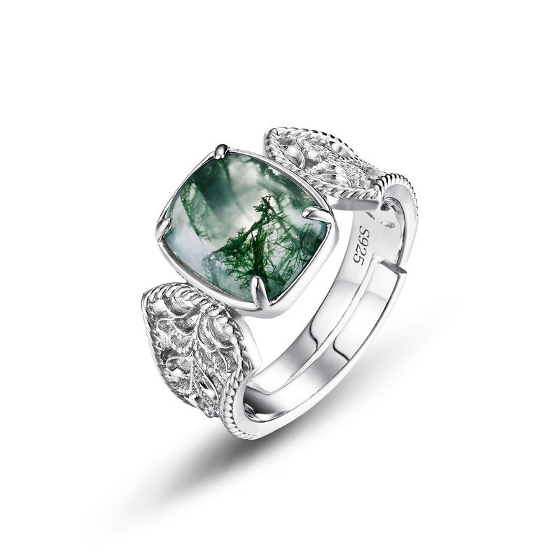 Verdant Veil Ring – A Tribute to Nature’s Beauty