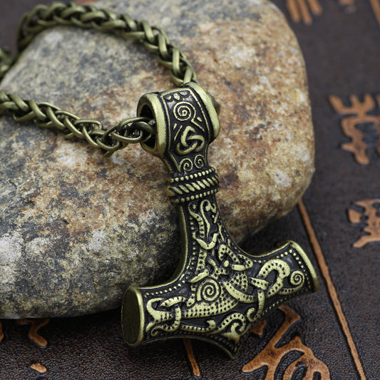 Thor's Hammer Necklace - A Symbol of Strength and Courage