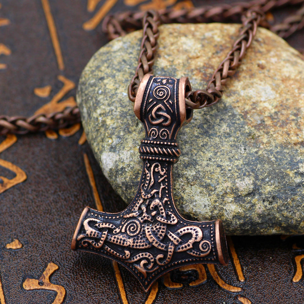 Thor's Hammer Necklace - A Symbol of Strength and Courage