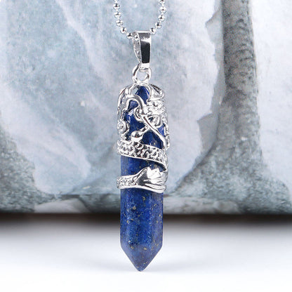 Guardian Dragon Pendant - A Stone of Power and Legend