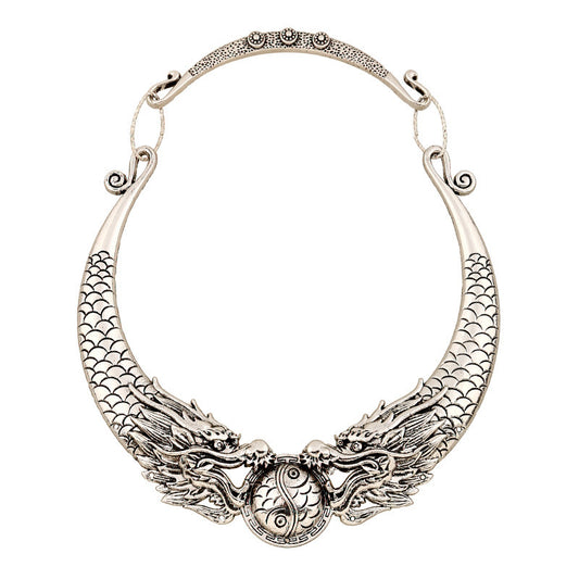 Dragon’s Embrace Necklace – A Symbol of Power and Elegance