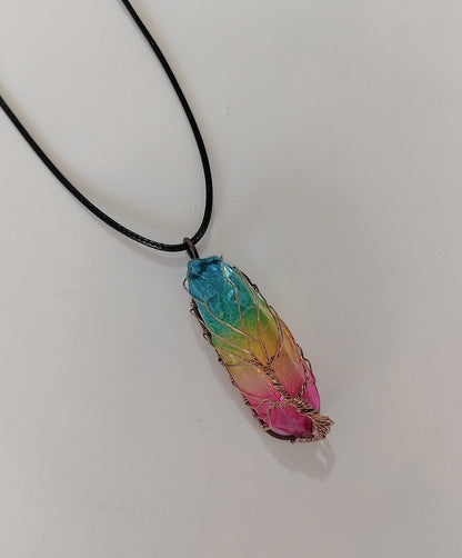 Prism Crystal Pendant – A Shard of Light and Energy