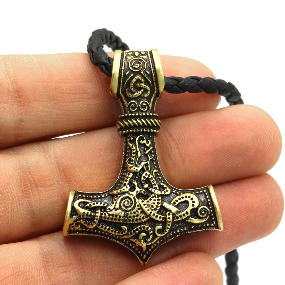 Thor's Hammer Necklace - A Symbol of Strength and Courage