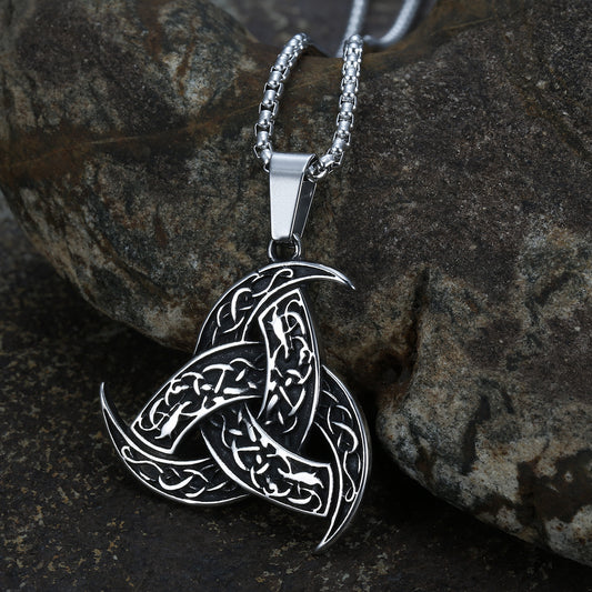 Horns of Odin Necklace - The Three Interlocking Horns